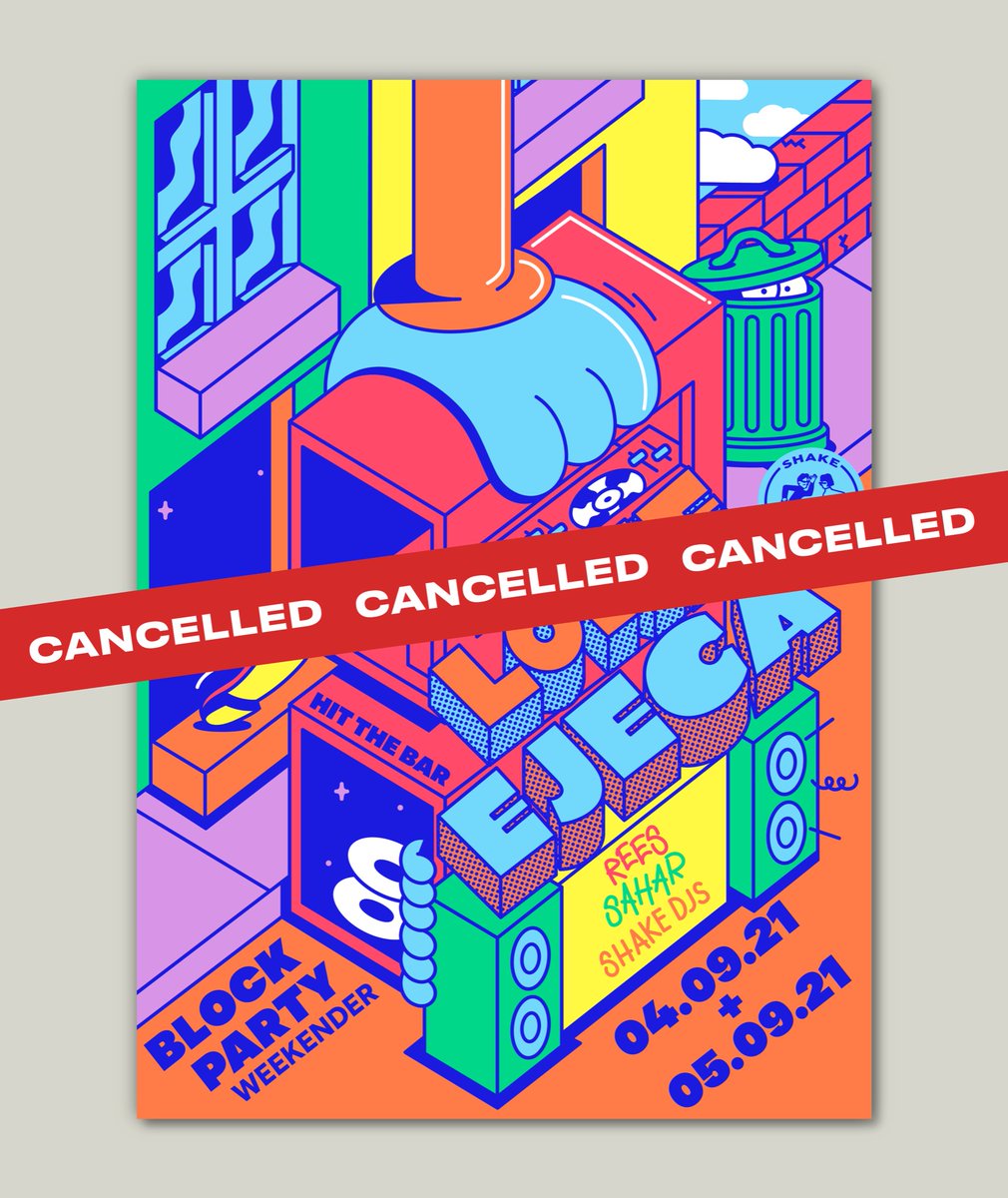 ❌ EVENT CANCELLATION ❌

Unfortunately our Block Party which was due to take place on the 4th &amp; 5th September is now cancelled due to unforeseen circumstances.

Full refunds will be issued to ticket holders ASAP &amp; our Block Party will return in 2022.