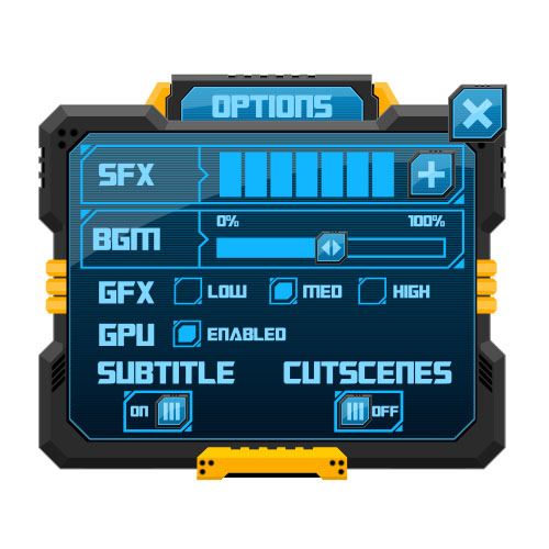 Mos Samtykke Seneste nyt Gamers Tech360 on Twitter: "Sci-Fi Game UI Set - $3.00  https://t.co/0i4Qtfix01 Made with #adobeillustrator and #adobephotoshop On  sale now! Link in bio.⁠ #game #gameicons #panel #push #button #buttons  #colorpanels #set #interface #ui #