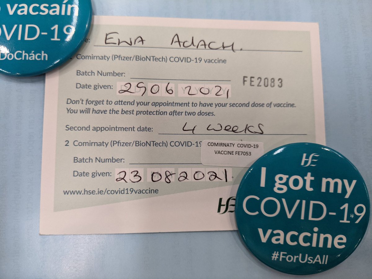 e_adach's tweet photo. Feeling great! #ForUsAll #vaccinated https://t.co/AoNZvC6Zpa