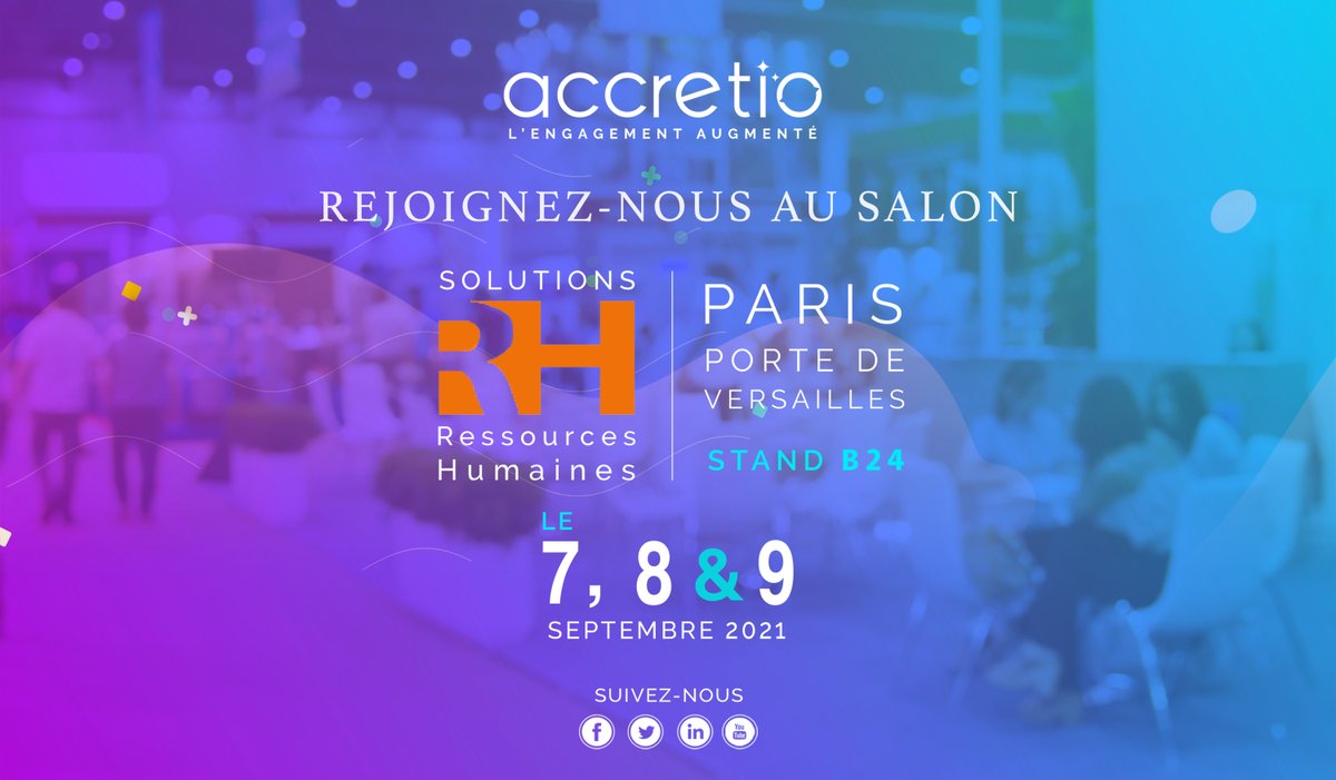 📆 L'événement arrive à grands pas. 
Attachez vos ceintures !

#Accretio #RH #Digitalworkplace #SSRH