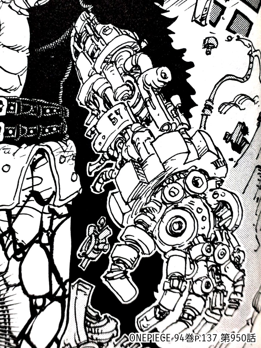 たかたか キッドには左腕がないから キラーはホーキンスの左腕を狙えば良いのでは 今週のワンピ