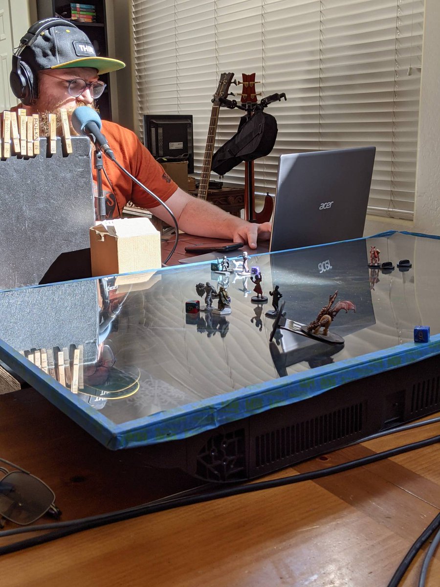 DimensionPod's tweet image. Enjoy this sneak peek that hints at what's coming in Wednesday's #DimensionDoor episode 👀

This ep features a great, action-packed combat that's delightfully heavy on role-play. You won't want to miss it!

#BehindTheScenes #Paizoverse #Pathfinder #ActualPlay