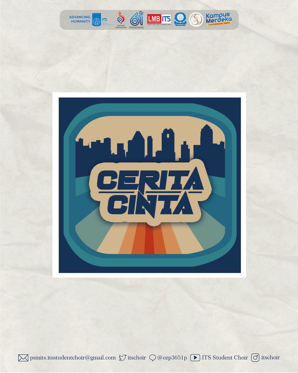 itschoir's tweet photo. [SEGERA TAYANG]

Segera tayang pada layar kaca, sebuah cerita cinta yang diiringi oleh lembutnya lantunan lagu.

#PSMITS
#CeritaCinta
#KonserTahunanPSMITS2021
#KabinetSerenata
#PSMITSCakKompakHoy https://t.co/q8n3kT0YcH