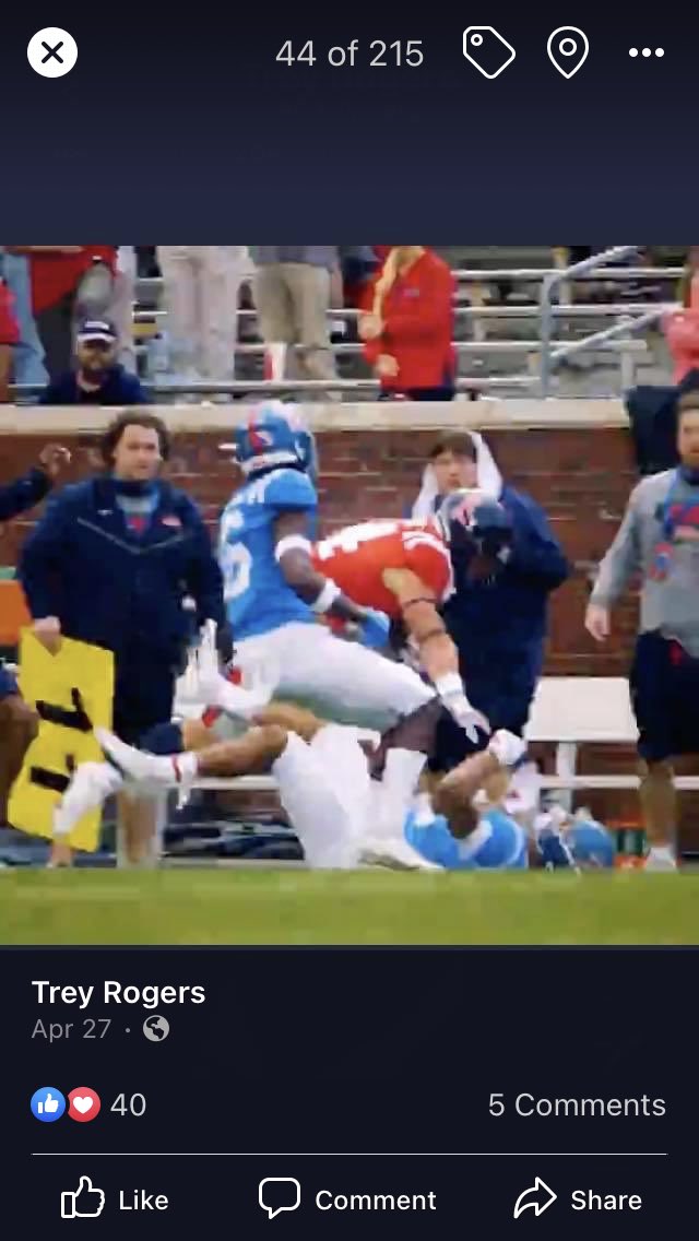 homewoodrebel's tweet photo. Well @paypay2119 senior year starts today a lot of new friends made over the last 4 years. Thanks @ECCCAthletics and @OleMissFB for giving him the opportunity to chase his dream. Let’s do it. https://t.co/7NDTAMavaa