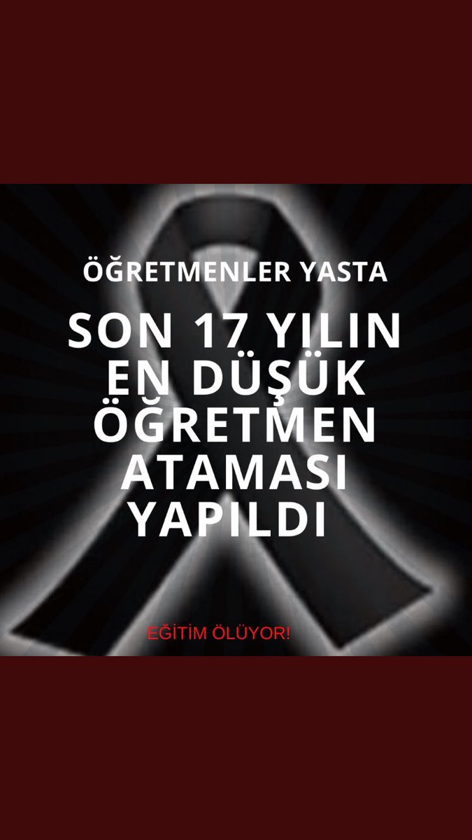 Yıllardır yapılan ek atama neden bu yıl yapılmıyor? Son 17 yılın atama tablosuna baktığımızda en düşük atama 2020 KPSS puanıyla yapılmıştır Bu kabul edilemez Yetkililerden bir çözüm bekliyoruz Sn <a href="/RTErdogan/">Recep Tayyip Erdoğan</a> <a href="/tcmeb/">Millî Eğitim Bakanlığı</a> <a href="/aebilgili/">Ahmet Emre Bilgili</a> <a href="/GelenMustafa/">〽️G</a> #UlustaHaykırEk40Haktır