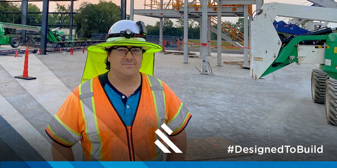 BurnsMcDonnell's tweet image. One of Chris Holomakoff’s favorite things about being on-site of a #construction project is the hands-on experience. “We work hard every day to help clients turn their vision into something they can reach out and touch.” #DesignedToBuild