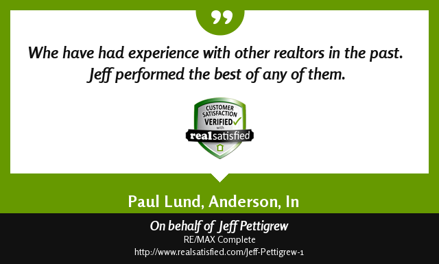 I’ll take a recommendation like this anytime!  realsatisfied.com/Jeff-Pettigrew… via <a href="/realsatisfied/">RealSatisfied</a>