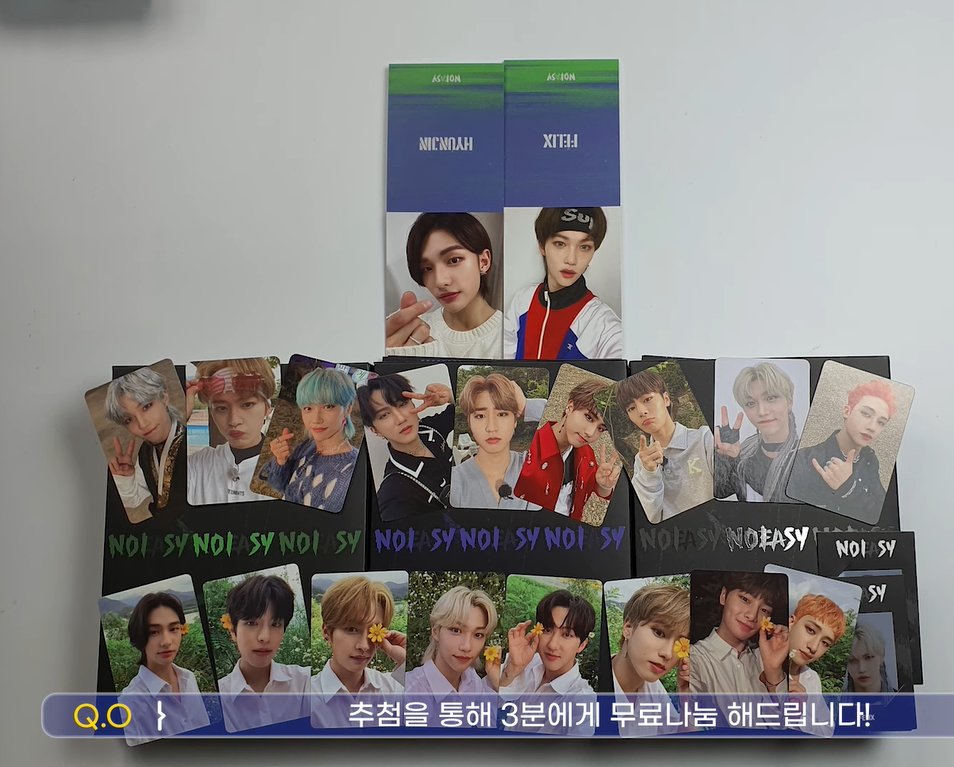 yslcheol's tweet photo. stray kids noeasy photocards https://t.co/P1Rz2s9SGo