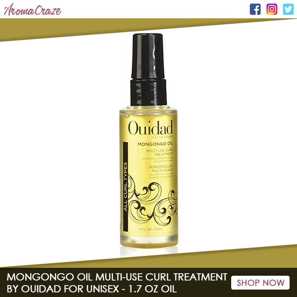👩Ouidad Mongogo Oil Multi-Use Curl Treatment is specially formulated to match the needs of all curls types. Protective layer against thermal and environmental damage.
👉 Mongongo Oil Multi-Use Curl Treatment by Ouidad for Unisex - 1.7 oz Oil ....
aromacraze.com/mongongo-oil-m…