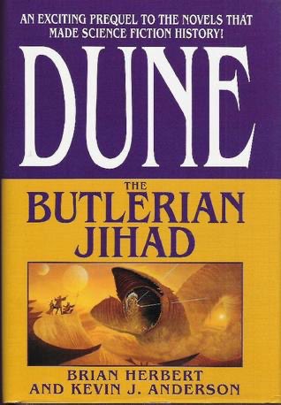 SusysStories's tweet photo. 12th book finished:
The Butlerian Jihad by Brian Herbert & Kevin J. Anderson
⭐️⭐️⭐️.25
Prompts:
@tropeicalreads : published before 2000
@readathin : want to read before the end of the summer
#TropeicalReadathon #TeamMHT
#Readathin https://t.co/XsFt7u3IiE