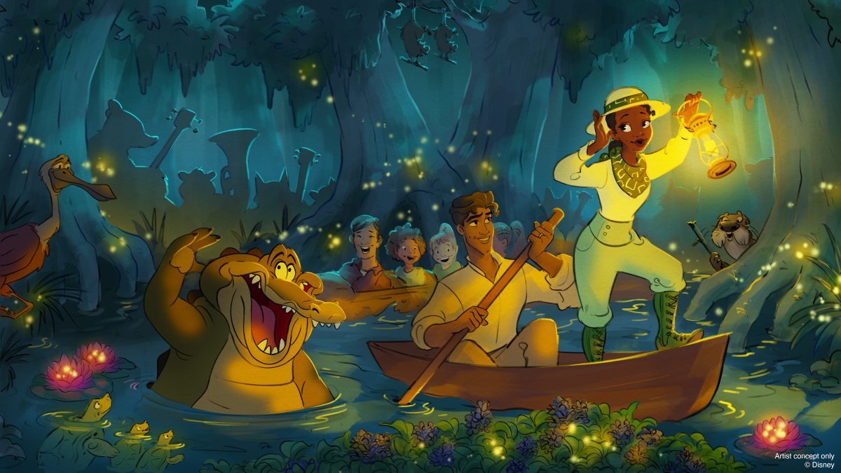 WaltDisneyWorld's tweet photo. In celebration of World Princess Week, get the latest on the upcoming attraction inspired by “The Princess and the Frog.” Hear from Walt Disney Imagineering and @DisneyAnimation in New Orleans where the story began! https://t.co/OsmU5VBPvD #UltimatePrincessCelebration https://t.co/qrUwQiFQ9o