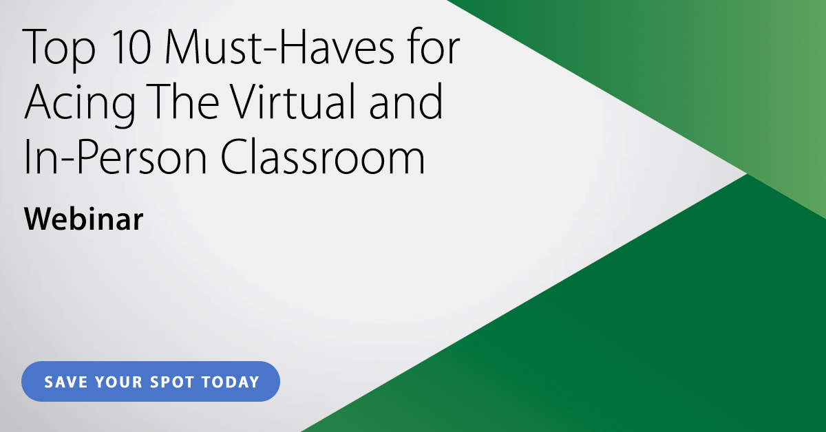 As schools begin to contemplate a return to in-person teaching, what role will virtual learning play?

Join us for a webinar on Aug 26th at 10AM PT and discover how we can take the lessons learned during the pandemic and apply them this fall.

bit.ly/3yL9Mvh