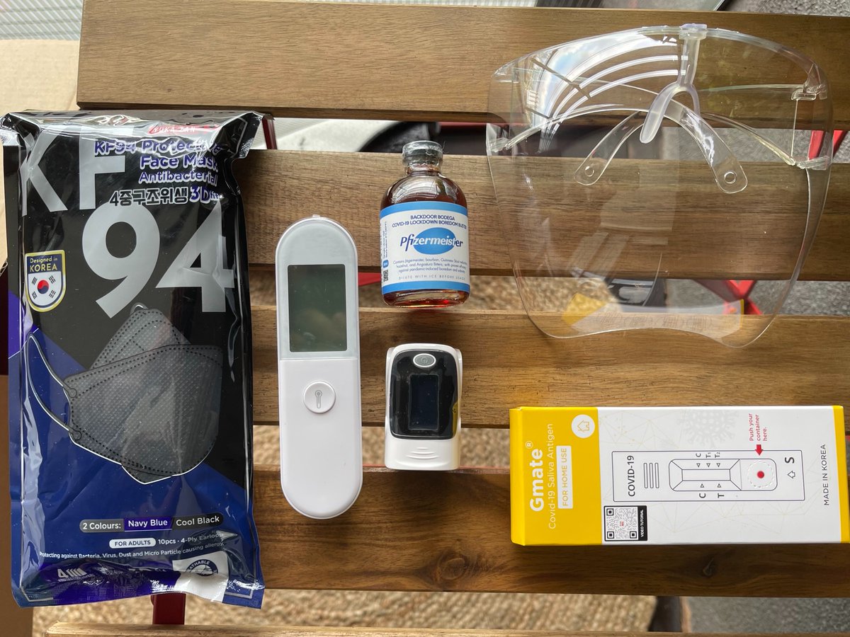 prabur's tweet image. Living with covid-19 is going to become the norm, i sent our team in Malaysia our very own "Endemic Kit" #MadisonTech