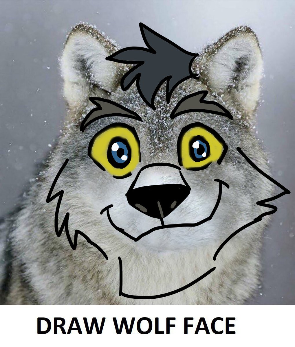 LuCa3243's tweet photo. Am I still late to this Draw Wolf Face challenge? Cuz it's okay, I just wanna have fun with this!!
#drawwolfface https://t.co/dCLYdSVXdk