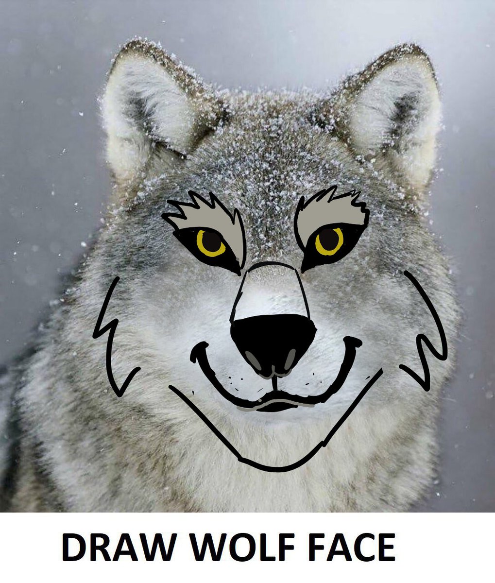 LuCa3243's tweet photo. Am I still late to this Draw Wolf Face challenge? Cuz it's okay, I just wanna have fun with this!!
#drawwolfface https://t.co/dCLYdSVXdk
