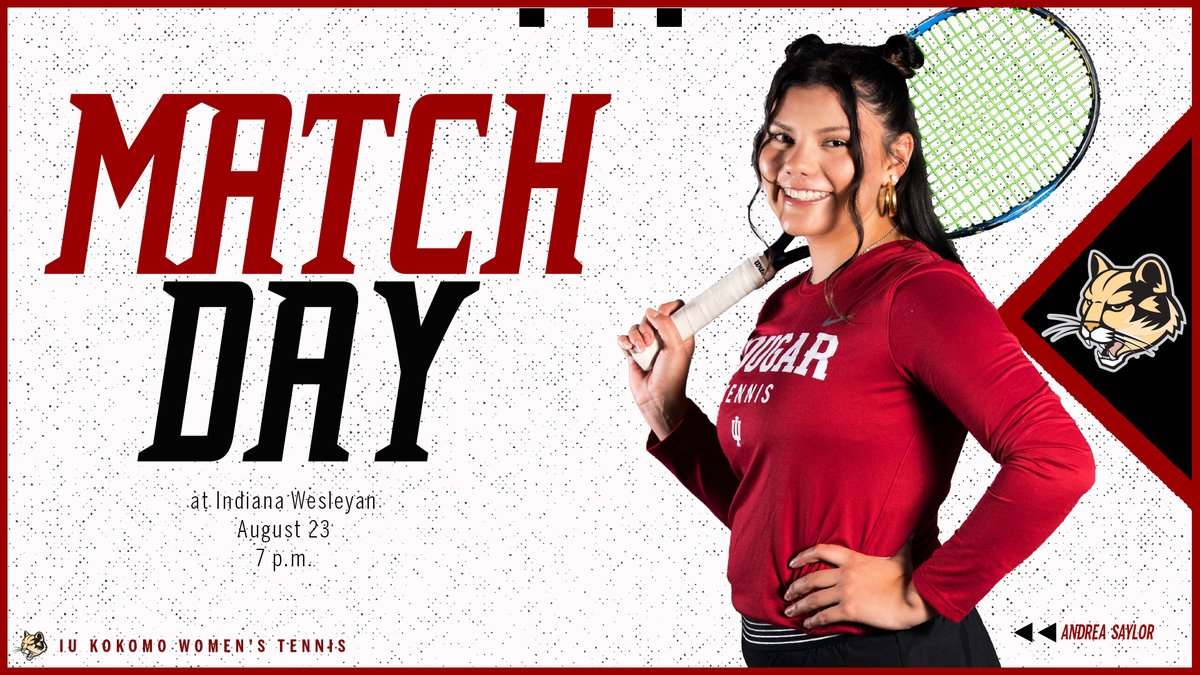 We've been waiting a long time to say this...

It's finally 𝙈𝘼𝙏𝘾𝙃 𝘿𝘼𝙔!

📍 Marion, Ind.
🆚 Indiana Wesleyan
⌚️ 7 p.m. 
🏟 Sutter Tennis Center

#Relentless #GoCougs