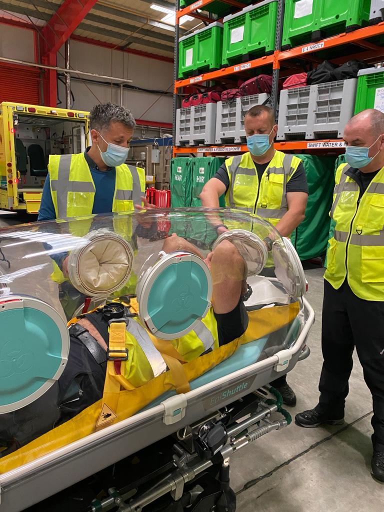 As a part of our constant support, we deliver to our customers a two day EpiShuttle training. Healthcare professionals are getting a comprehensive hands on experience with the unit. Want to know more about the EpiShuttle? Visit epiguard.com <a href="/NIAS999/">NIAS</a>
