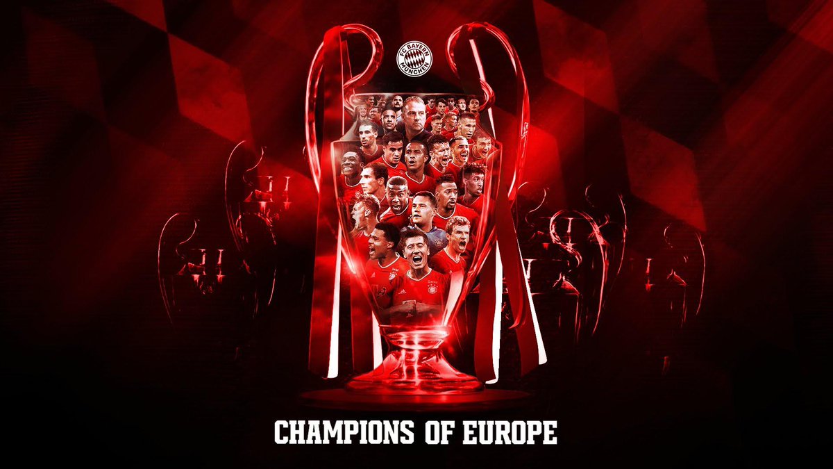 ONE YEAR AGO TODAY…..WE BECAME 6-TIME EUROPEAN CHAMPIONS!!!! #MiaSanChampions #FCB #BayernMunich #UCL
