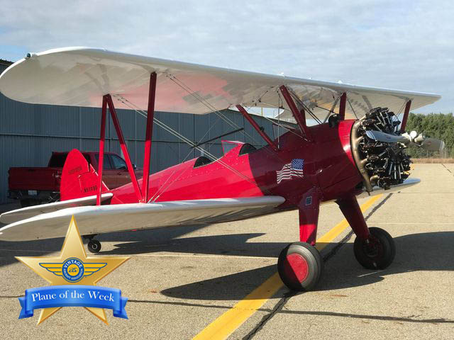 Congratulations to Joel Colombo and his 1941 Boeing Stearman PT17, our Plane of the Week!
