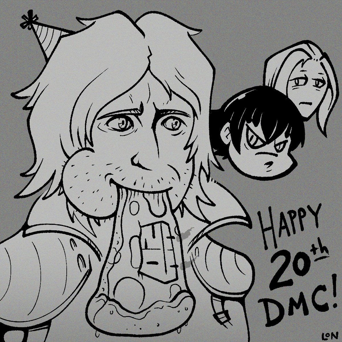 Happy 20th #DevilMayCry ! Sadly, this is all I have to offer you on your big day
#20YearsOfDMC #DMC20thAnniversary 