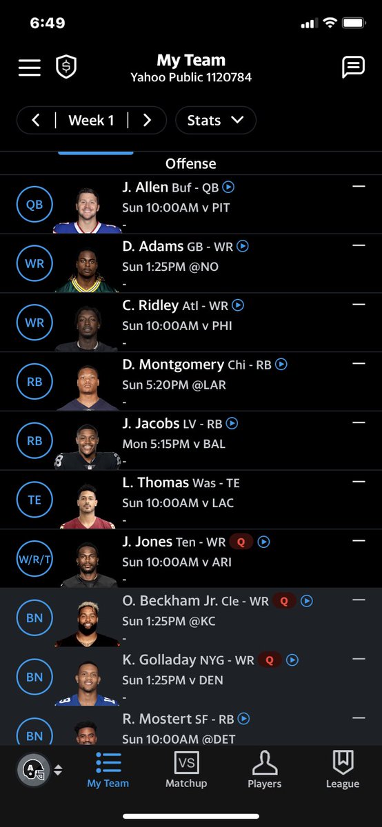 ruggier_anthony's tweet photo. @WyattzWorId 10 man PPR League https://t.co/qemIy0eXPn