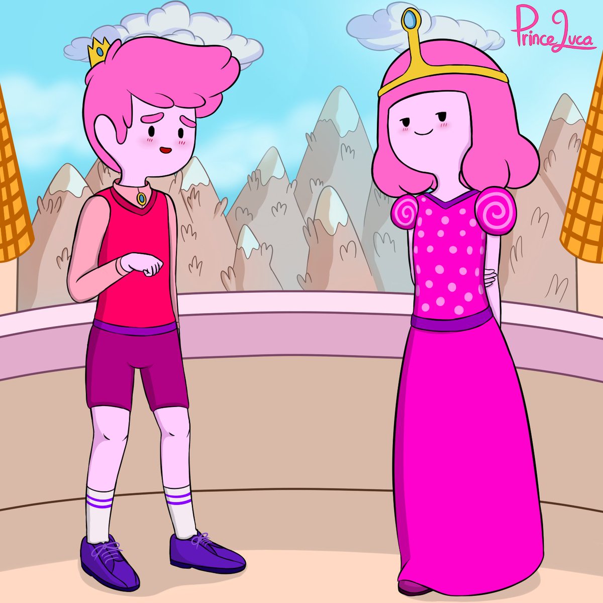 ❤️Come visit the Candy Kingdom~!❤️
【Princess Bubblegum and Prince Gumball】

🍭N/SFW RP
🎂5+ years experience
🥯Fem/Futa lean
🥧Submissive
🍫Detailed (Will mirror styles/detail)
🍪Friendly Admin
🧁Artwork is mine
🍦DMs are always open

#LewdRP #MVRP #OpenRP
⬇️