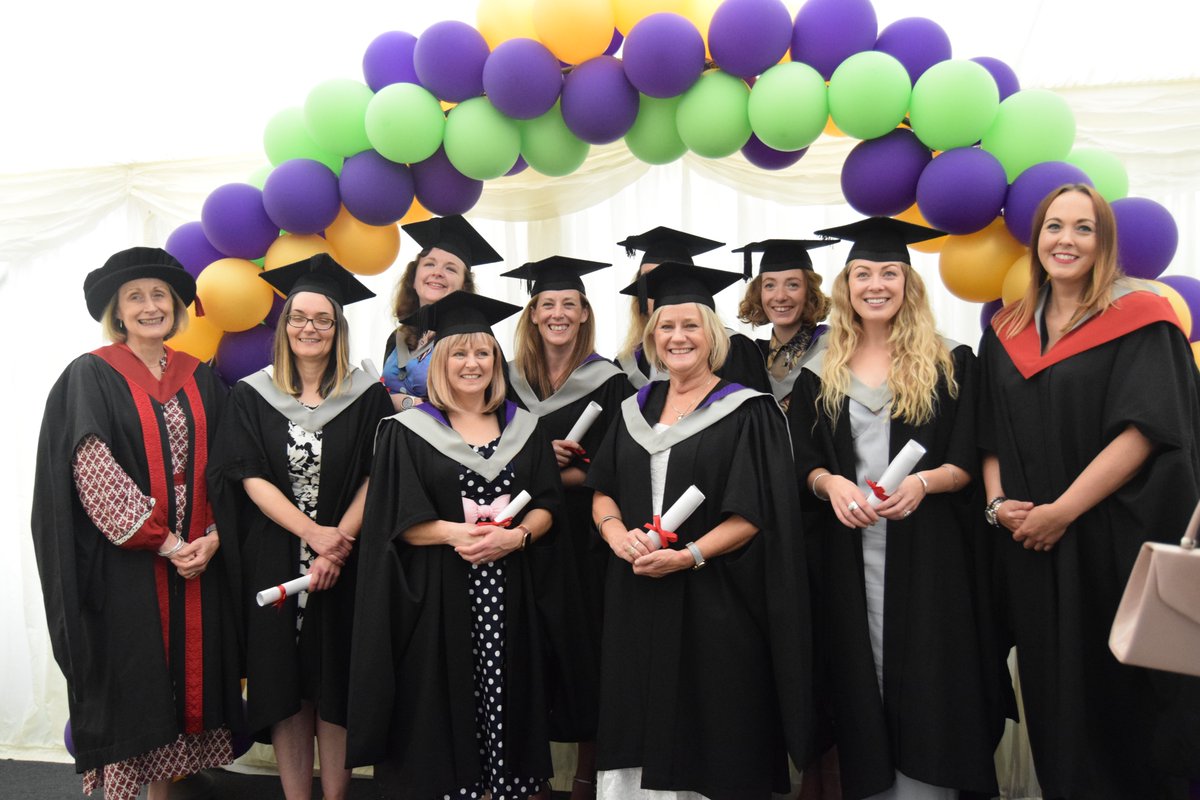 PGResearchBase's tweet photo. As our Pen Green 2020 graduation ceremonies come to an end, we celebrate the achievements of our Masters Degree, Early Years Initial Teacher Training and Initial Teacher Training students. Congratulations to you all! 🎓🥰 https://t.co/zlJTcLhUjH