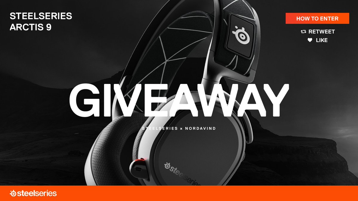 Nordavindgg's tweet image. AD:
Need a new headset? 

Like and Retweet for a chance to win a brand new Steelseries Arctis 9 Headset!

pssst... its wireless!
Winner drawn 30th of August.