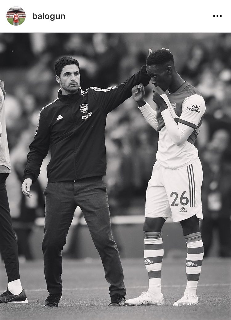 afcstuff's tweet photo. Folarin Balogun on Instagram: “When times get tough, Don’t hide.” [IG: balogun] #afc https://t.co/COh3Q7BDkv