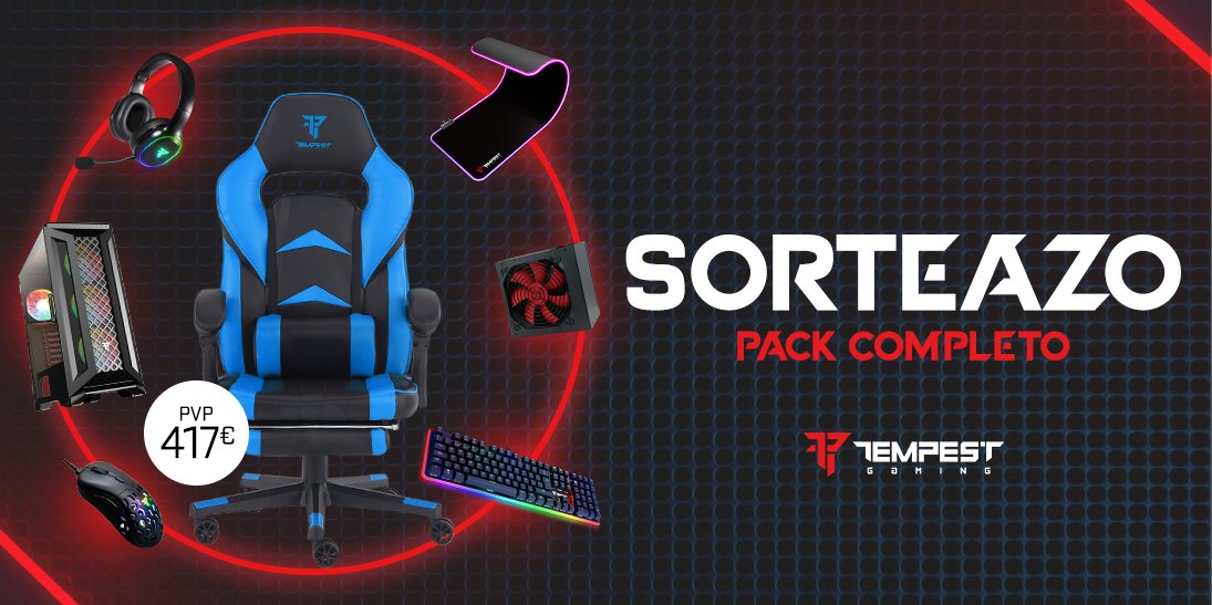 tempest_es's tweet image. 💥ALERTA DE SORTEAZO💥 Gana un auténtico #setup TEMPEST. ¡Vamossss, lo tiene todooooo! #sorteo

Participa así de fácil:

👉 Síguenos y 🔁 RT.
💬 Menciona a un amigo y dinos qué harías con el premio en #MiSetupTempest.