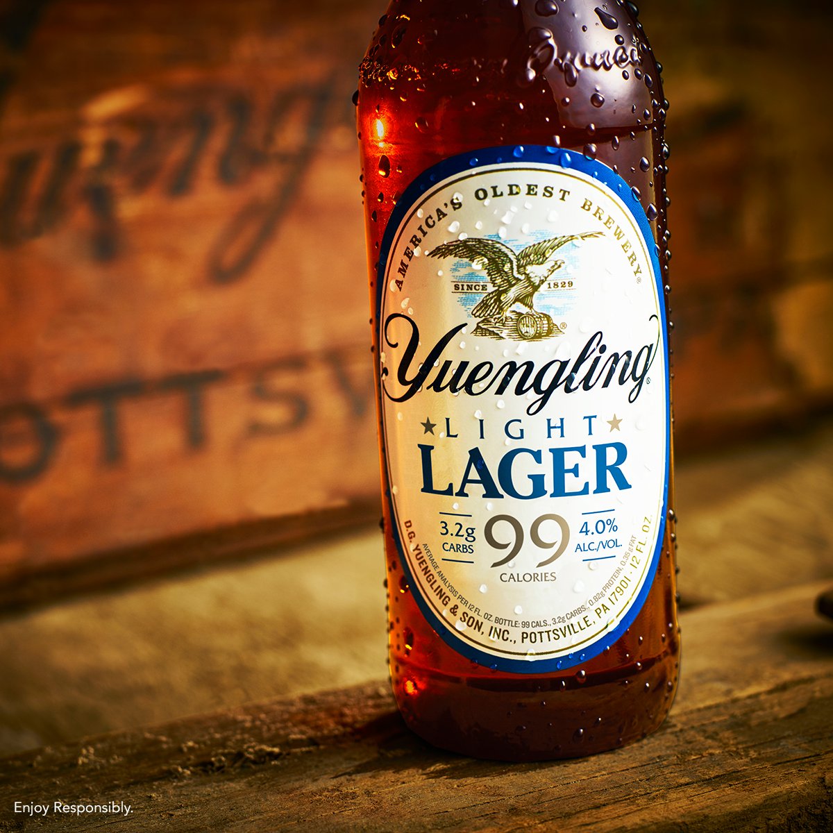reedbevama's tweet photo. The day everyone has been waiting for.... Yuengling is here! #BringingTheGoods #Yuengling https://t.co/qOIDvCLcGW