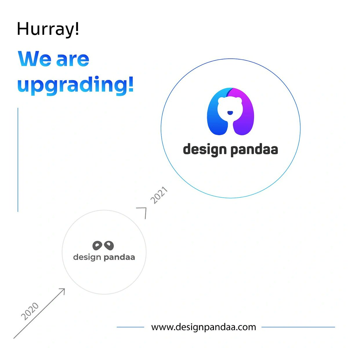 design_pandaa_'s tweet image. Yes, we are! Our company is growing and we invite you to take part in our joy! 🥳
Thanks to all our customers and employees! ❤
Stay tuned for more exciting updates! 🤩
#DesignPandaa #Upgrad #NewLogo #UpgradTime #Logo #DesignPandaaNewLogo
#Brandidentity #Creative #RedesignLogos