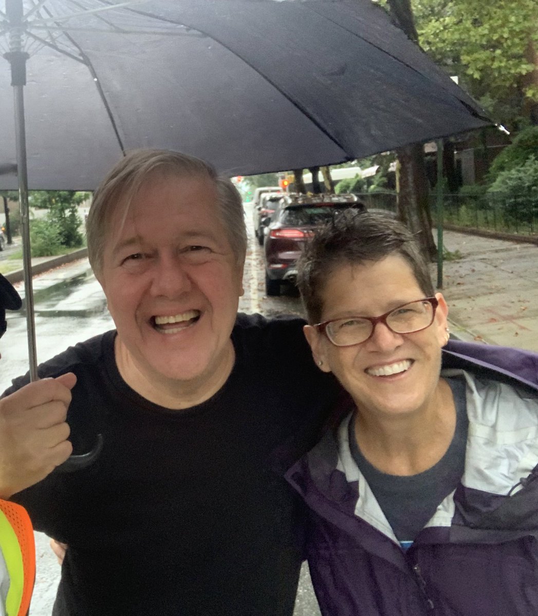 JimRockaway's tweet photo. Rain or shine @34_ave volunteers were out in force early this morning! I only captured a few but everyone I ran into had a smile on their face. We love our #OpenStreets!

#OpenStreets
#34AveOpenStreets 
#JacksonHeights
#citiesforpeople
#streetsforpeople
#NYC25x25 https://t.co/VVHtheks96