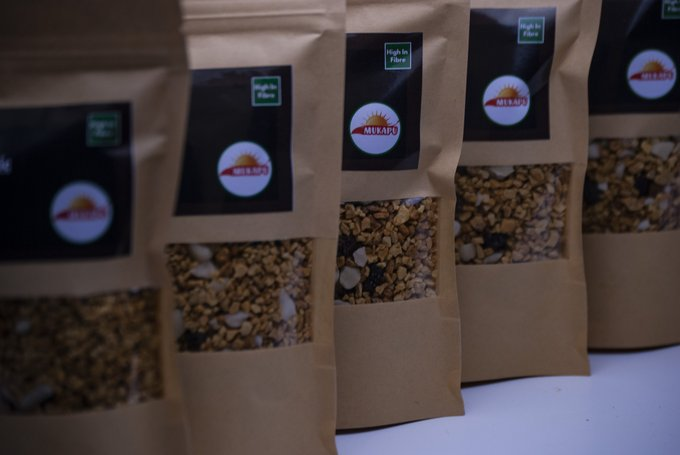 Meet Vhutshilo Netshiongolwe from Venda, Limpopo. He's the founder of @MukapuZA  an organic plant-based breakfast cereal manufacturing company.