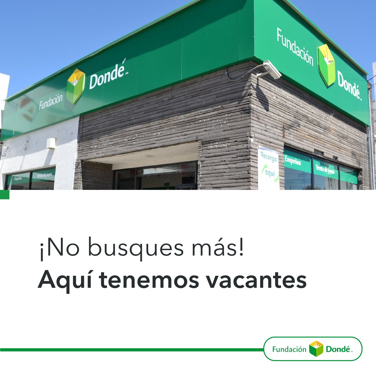 En Fundación Dondé te brindamos la #oportunidad de desarrollarte profesionalmente. Conoce nuestras #vacantes y forma parte de nuestro equipo. Juntos podemos transformar la vida de millones de niños, a través de la educación. Ingresa aquí: bit.ly/3kT01Vb