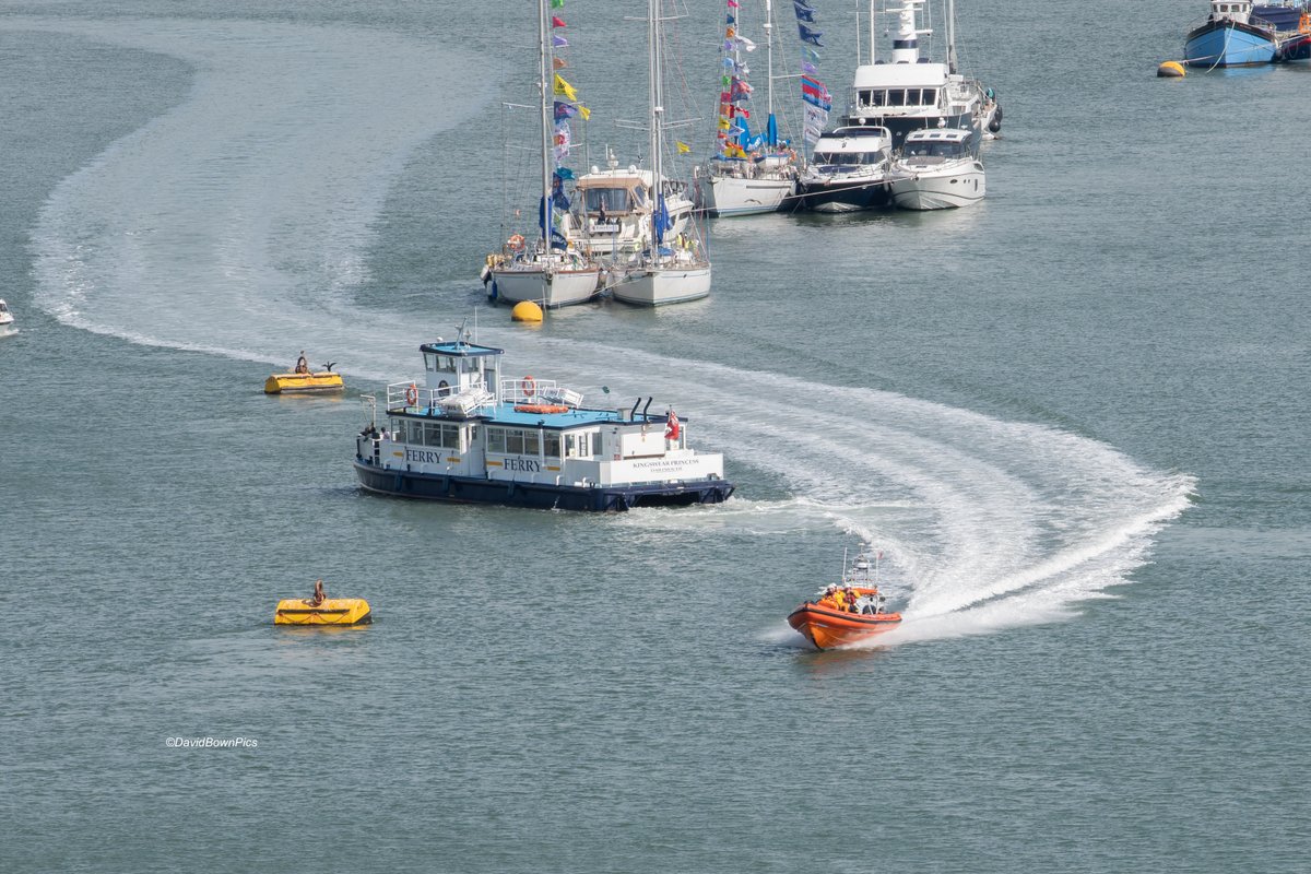<a href="/DartRNLI/">Dart RNLI</a> Lifeboat Atlantic 85 leaving Dartmouth on a shout on Sunday.

<a href="/DartHarbour/">Dart Harbour</a> <a href="/RNLI/">RNLI</a> <a href="/BBCDevon/">BBC Devon</a> <a href="/DevonLiveNews/">Devon Live News</a>