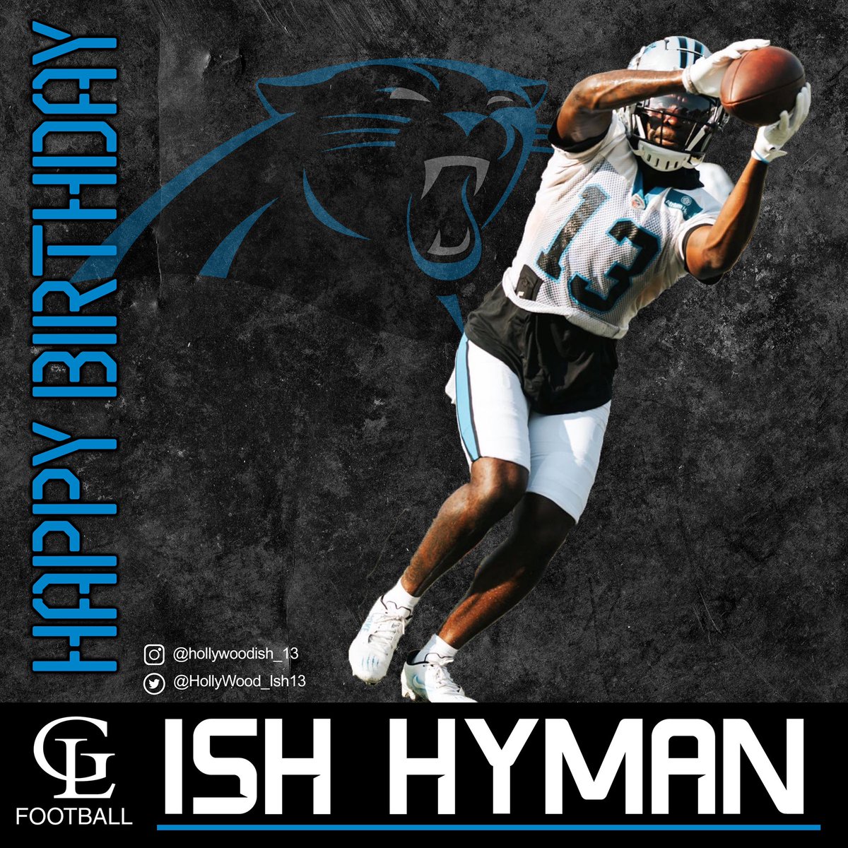 GoalineFootball's tweet photo. #GLFam go ahead & show some birthday love to @HollyWood_Ish13! Much love Ish 🎥🍿🎂 #FaithFamilyFootball®️ https://t.co/S652KX7wIq