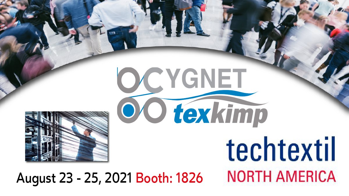 CygnetTexkimp's tweet image. @CygnetTexkimp is excited to be part of Techtextil North America @techtextilNA. Come and see us at stand 1826 to find out more about creels for technical textiles, handling and automation, laminating, coating and slitting. The show runs until August 25.
#technicaltextiles #creels