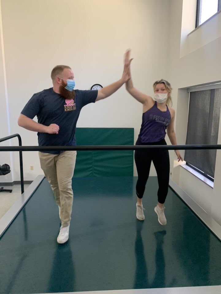 SRUExSci's tweet image. Start of the semester vibes! @SRUExSci we are stoked to have you all back on campus. Wishing you all the best as you take on Fall 2021! Let’s get after it! #exercisescience #exsci #sru #slipperyrock
