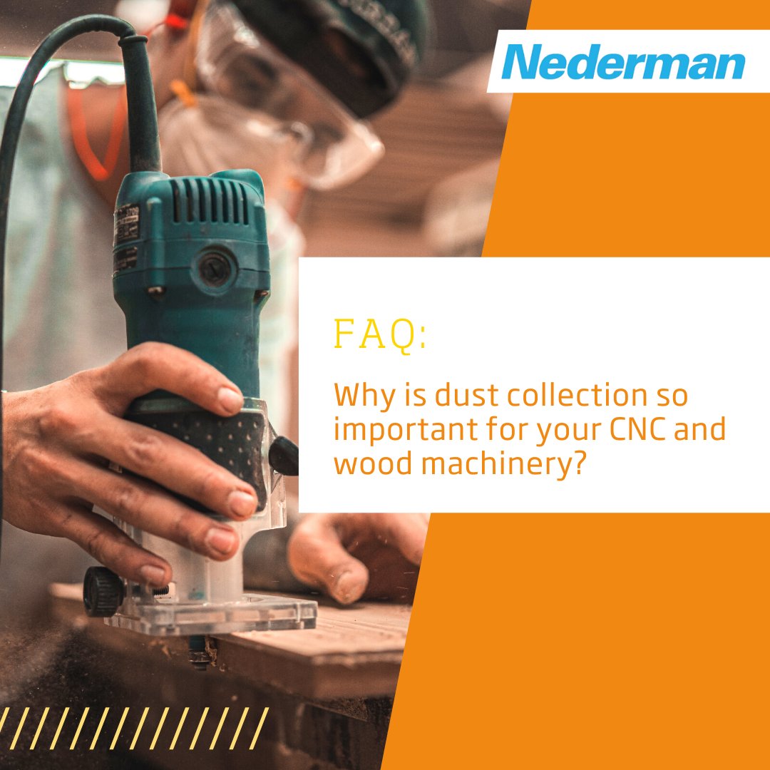NedermanUS's tweet photo. If dust is not collected, it can get into the rollers and bearings that allow your material to slide easily on the machine bed, lengthening machining time and affect surface quality.

#TheCleanAirCompany #Nederman #Woodworking https://t.co/z19lDHjBJ1