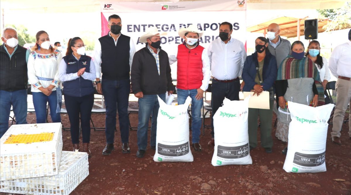 Parte de nuestros principales objetivos en el <a href="/gobiernohidalgo/">Gobierno Hidalgo</a> de <a href="/omarfayad/">Omar Fayad</a> es fortalecer la seguridad alimentaria y contribuir con insumos que mejoren la producción agrícola; que nuestros productores ahorren dinero, sean más productivos y saquen a sus familias adelante.