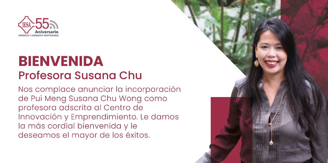 IESA's tweet photo. Nos complace anunciar la incorporación de la Lic. en Relaciones Industriales @susanachu, egresada del #MBAIESA, como profesora de escalafón adscrita al Centro de Innovación y Emprendimiento del Instituto.
¡Le damos la más cordial bienvenida y le deseamos el mayor de los éxitos! https://t.co/bTtR8h91nB
