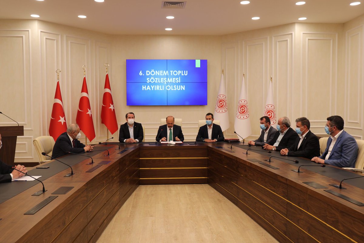 6.Dönem Toplu Sözleşme Süreci Hizmet Kolumuzda Mutabakatla Sonuçlanmıştır.
Önemli Kazanımlar Elde Ettiğimiz Hizmet Kolu Toplu Sözleşmemiz Tüm Üyelerimize Ve Kamu Görevlilerimize Hayırlı Olsun.
#MemurKazandı
