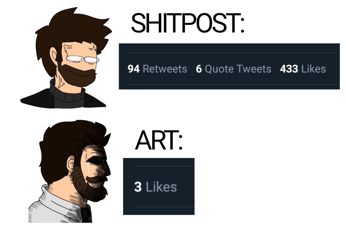 Rexobrine's tweet image. we live in a society