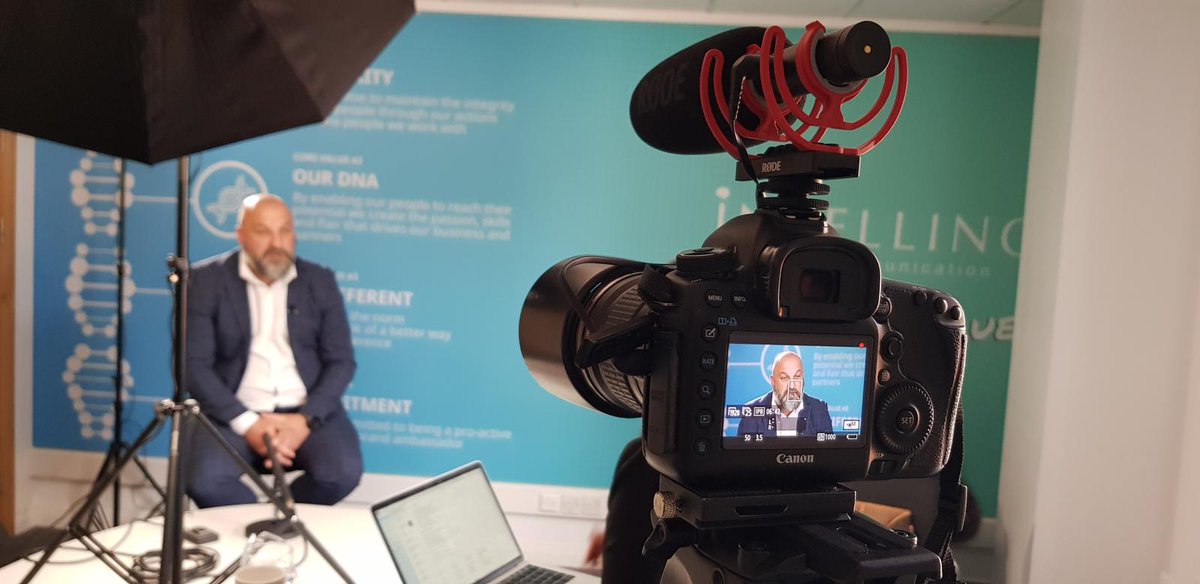 SavingEvents's tweet image. Take a look at these behind the scenes from last week! 📹 

We visited the @Intelling_Ltd Belfast site to capture some content for their internal communications.

It's always a pleasure working with Intelling!