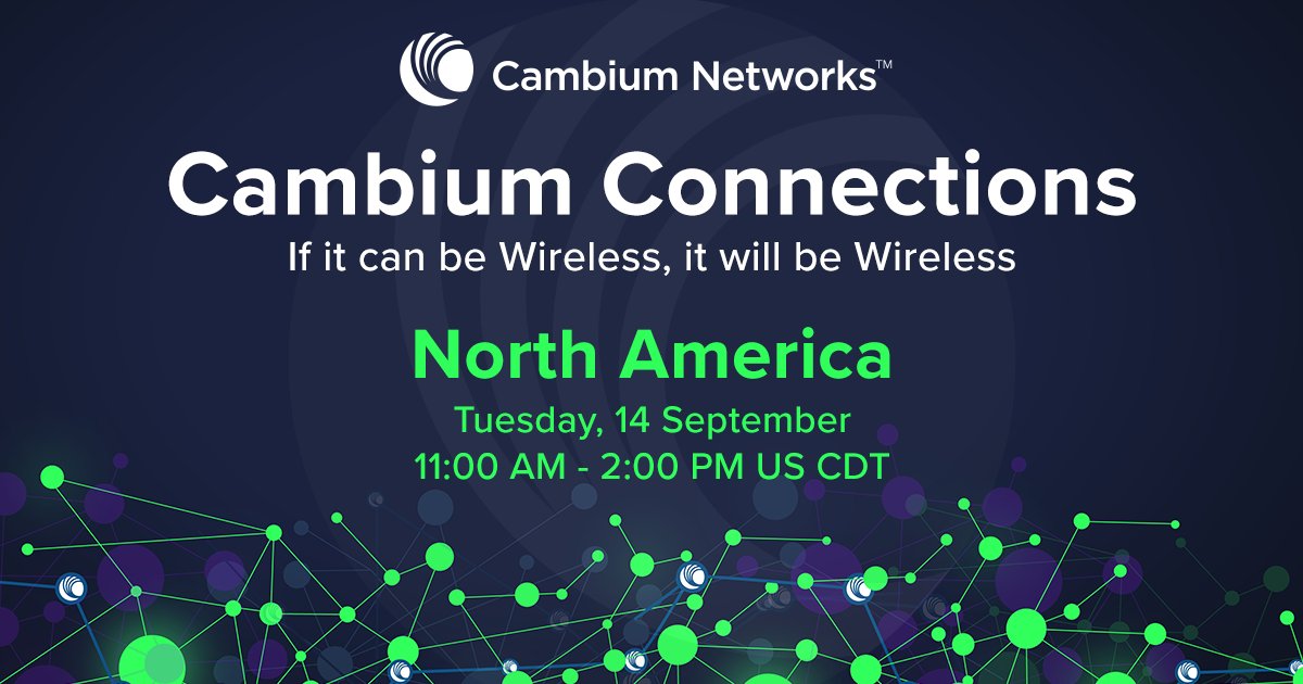 Cambium Networks tweet media