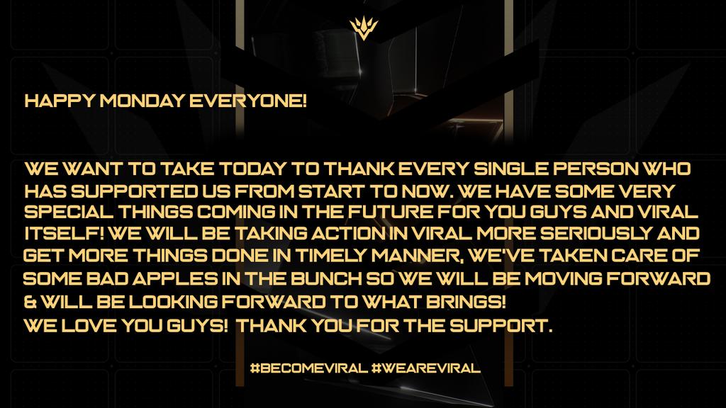 TeamViralHQs's tweet photo. A Statement To Yall 💛. https://t.co/j3czC4414c