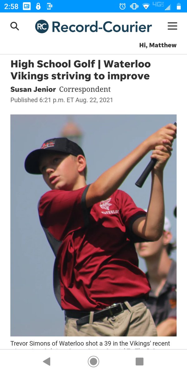 Waterloo Viking Golf tweet media