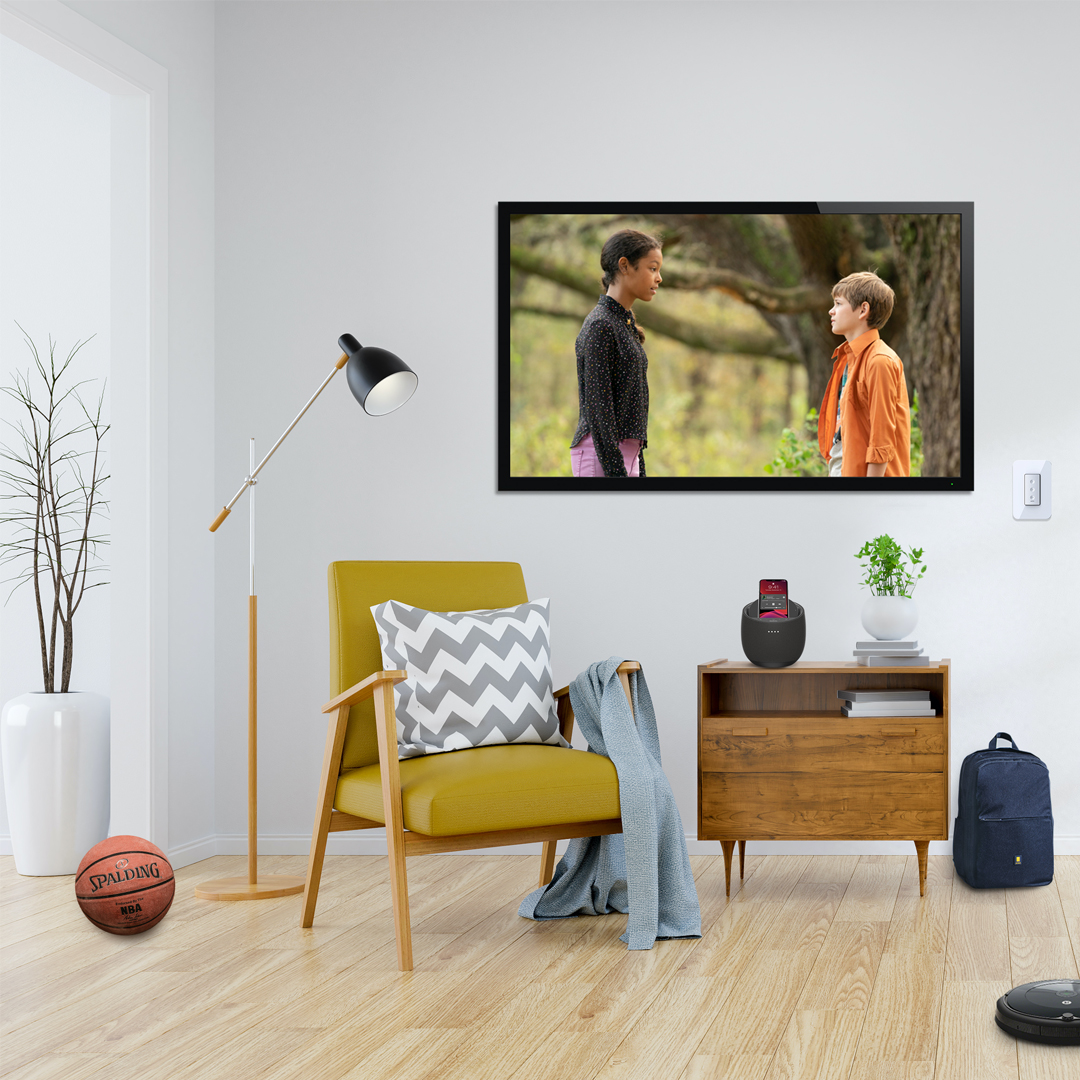 WEMO's tweet image. Keeping on schedule is hard enough. Our Stage Scene Controller makes it a little easier with simple long-press and short-press functions to manage scenes in your Apple Home app. ms.spr.ly/6014n7K8j