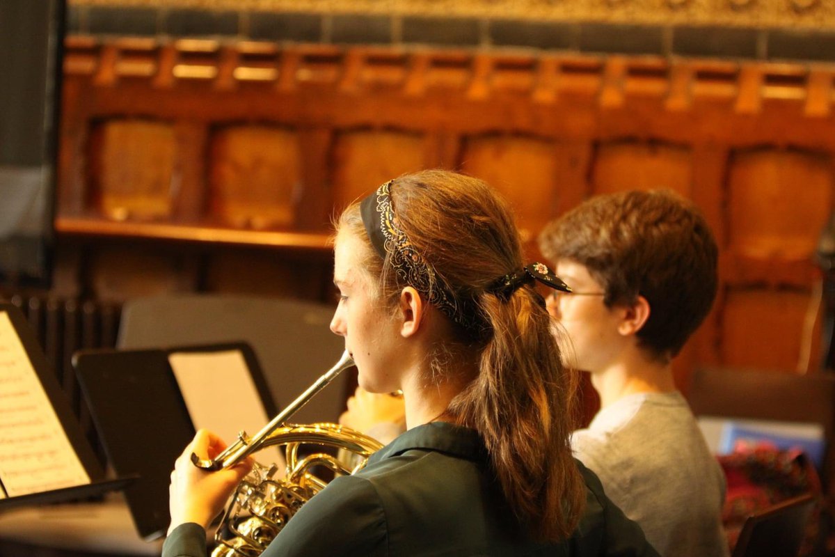 FrenchHornEns's tweet photo. Practicing the West Side Story Suite - arr. Tim Jackson.
One of the concert works for Friday.  You'll love it!
#FrenchHorn #WestSideStory https://t.co/FGKKUeYCjf